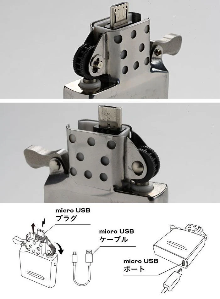 oregalo (オレガロ) オイルライター型 バッテリー 充電器 1000ｍAh｜Hamee - Image 7