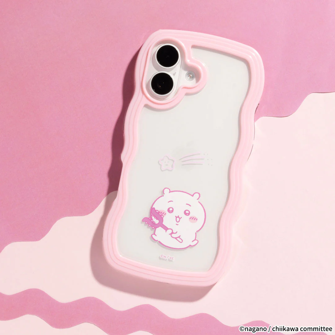 ちいかわ ハチワレ うさぎ モモンガ ラッコ くりまんじゅう うねうねケース【iPhone 16/16 Pro/16 Plus/16 Pro Max/15/14/13専用】 - Image 4