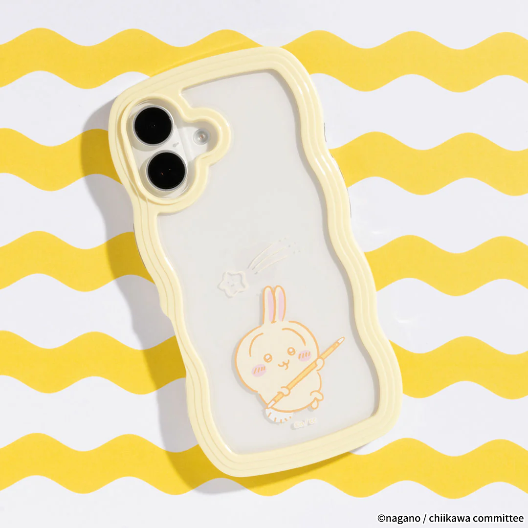 ちいかわ ハチワレ うさぎ モモンガ ラッコ くりまんじゅう うねうねケース【iPhone 16/16 Pro/16 Plus/16 Pro Max/15/14/13専用】 - Image 6