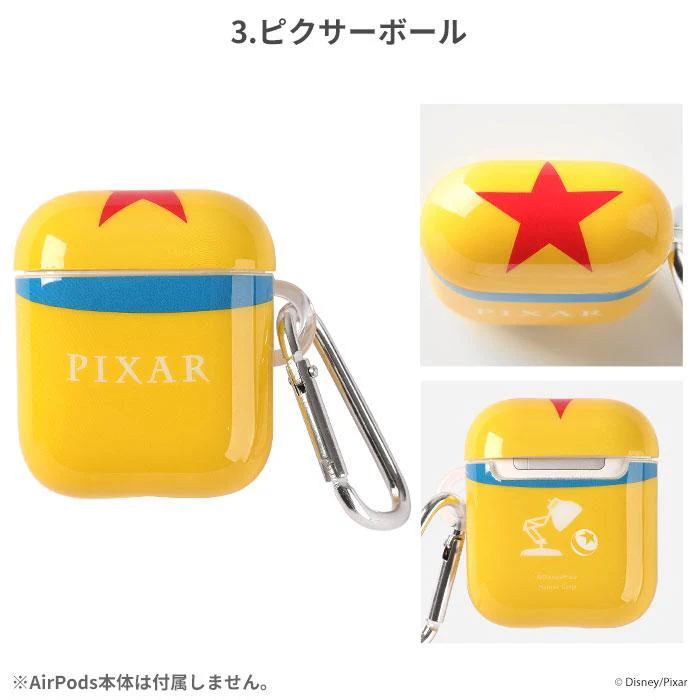 [AirPods専用]ディズニー/ピクサーキャラクター/カラビナ付きTPUケース｜Hamee - Image 4